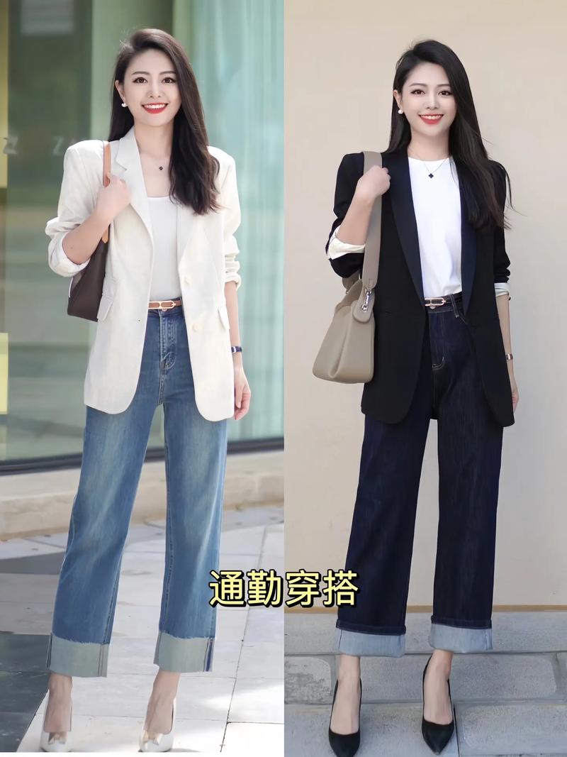 西装牛仔外套怎么搭配