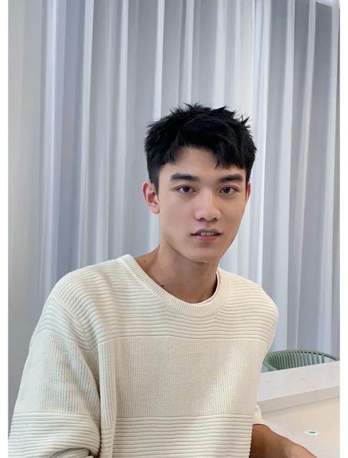 发质硬适合什么发型男