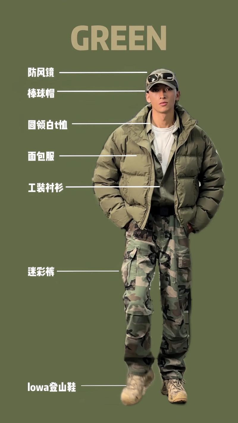 男军装外套怎么搭配