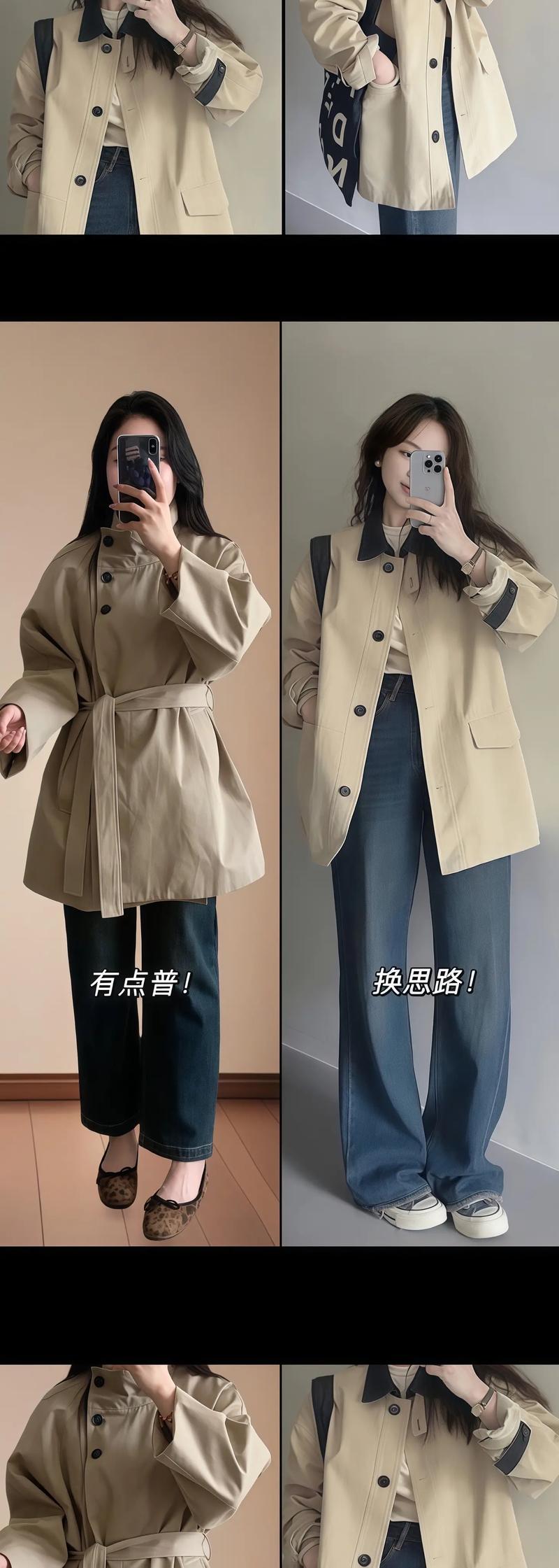 矮个子风衣怎么搭配