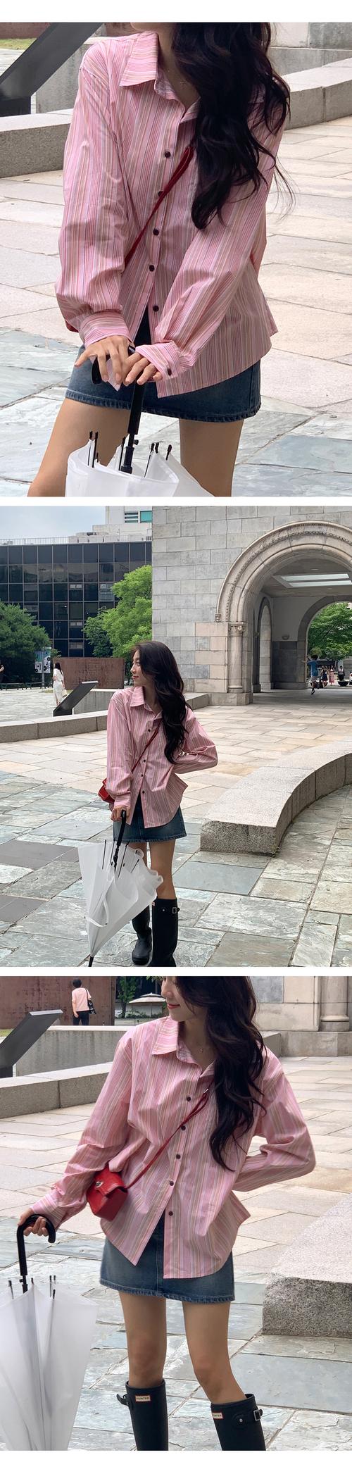 长款衬衣怎么搭配