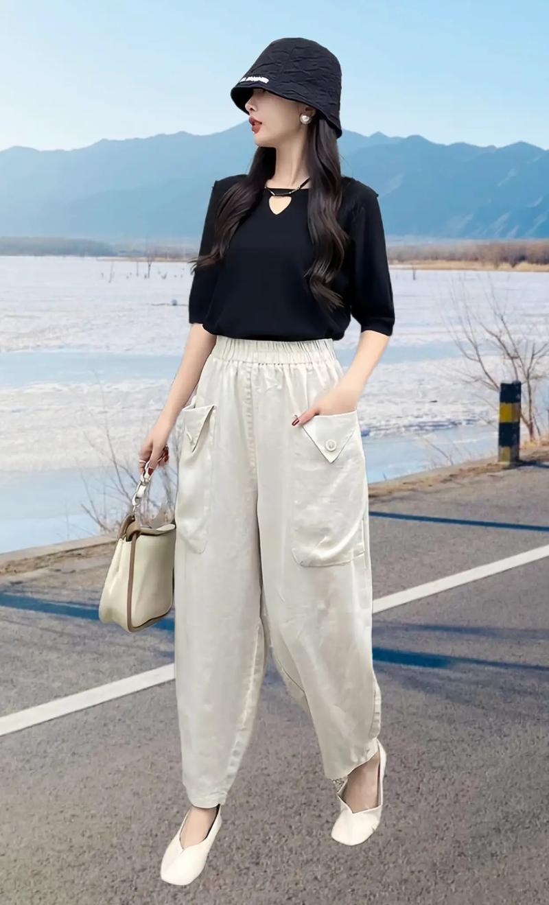 亚麻裤子配什么鞋子