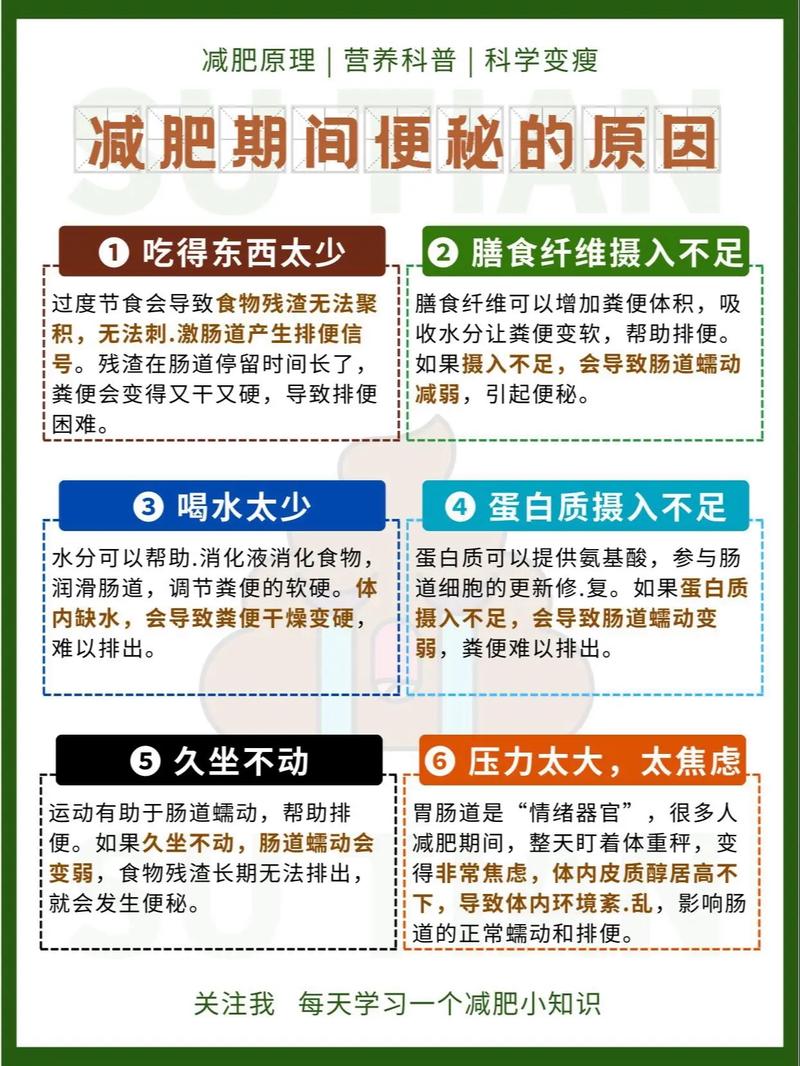 为什么减肥容易便秘