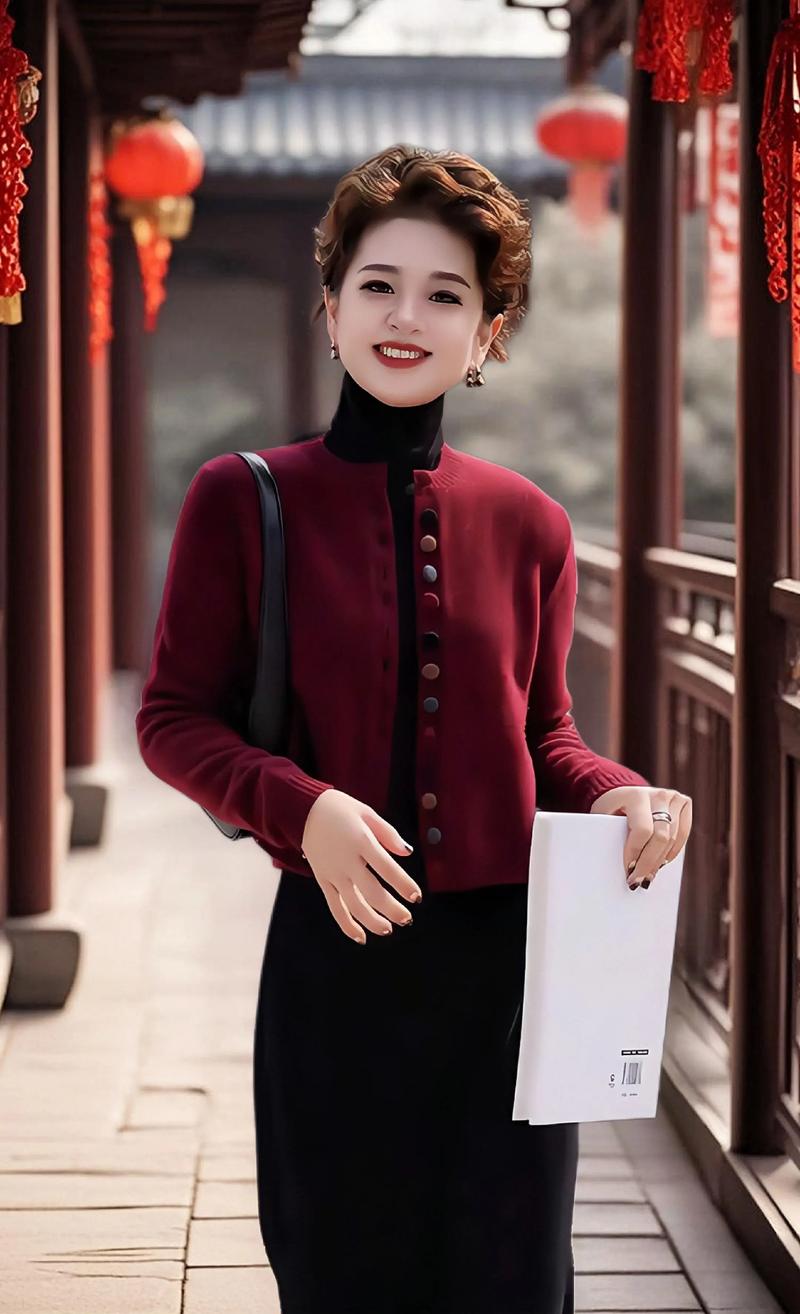 女装秋款开衫毛衣外套怎么搭配
