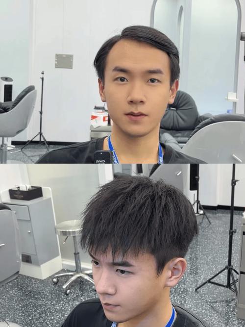 男生额头高适合什么发型