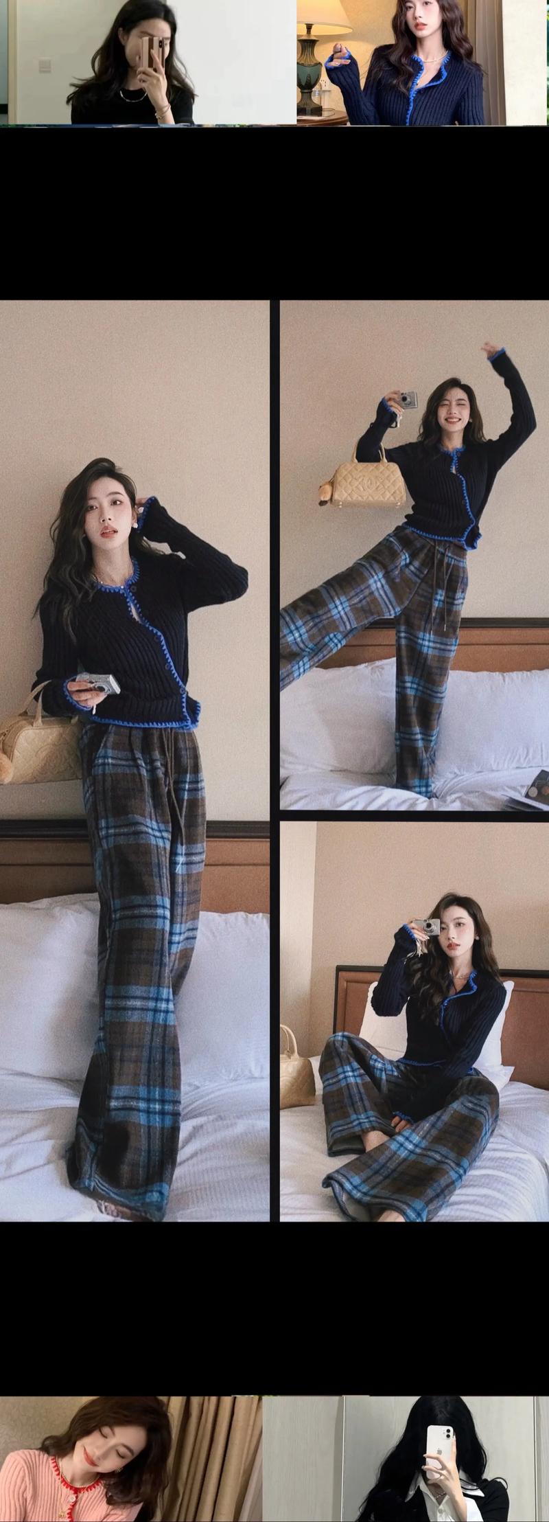 大冬天穿毛衣怎么搭配衣服好看图片欣赏