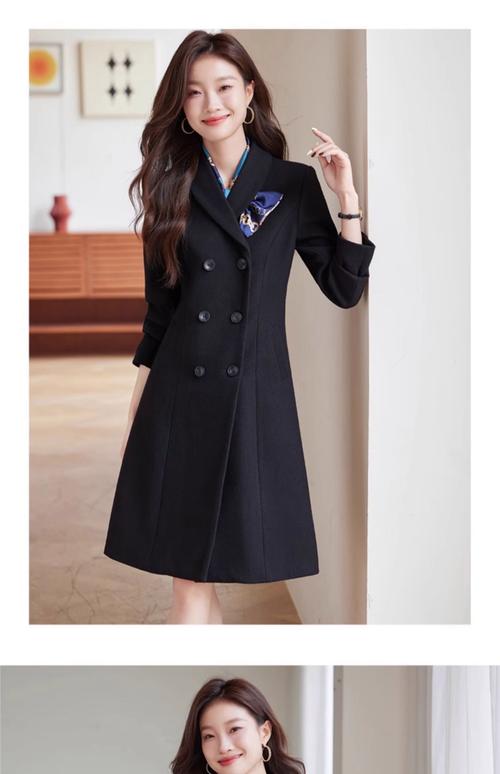 女西装呢子大衣怎么搭配图片