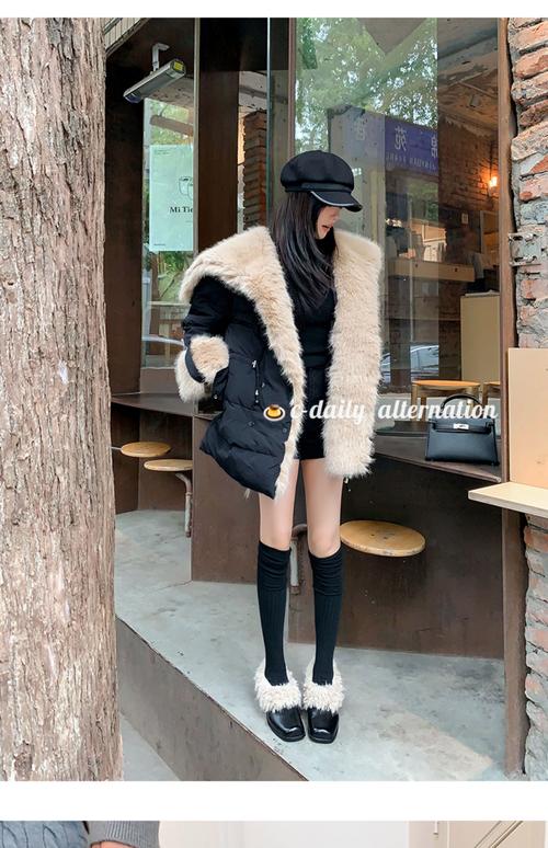 冬季毛毛靴怎么搭配衣服图片大全