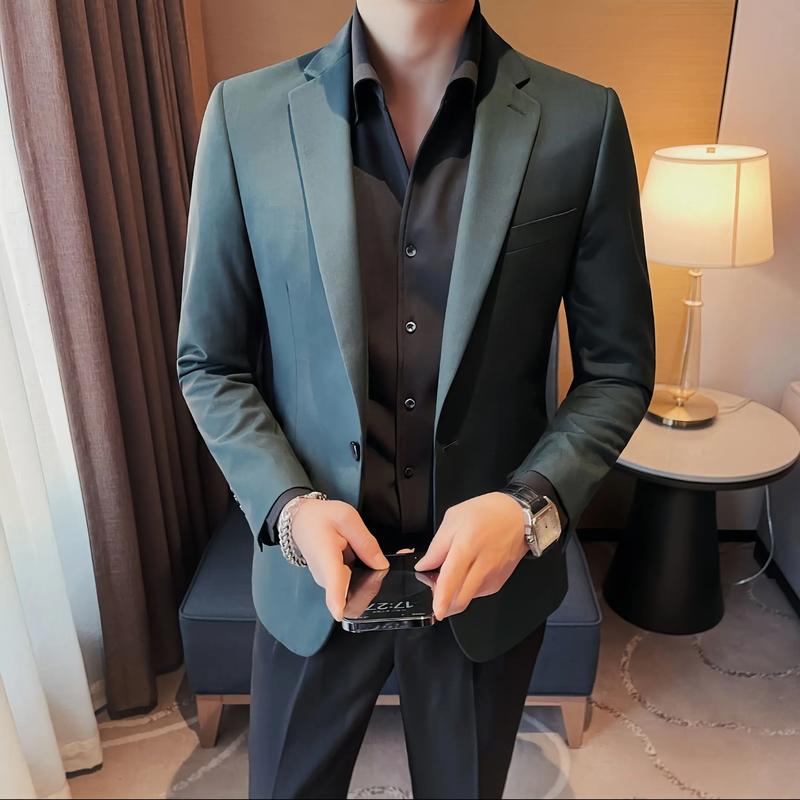 小西装怎么搭配 男士