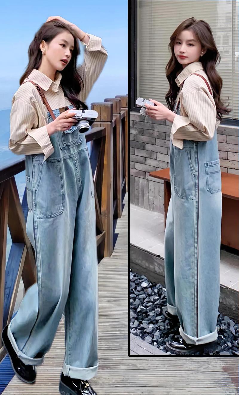 穿背带裤配什么鞋子