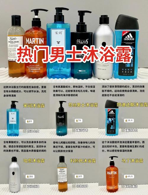 男士什么沐浴露好用