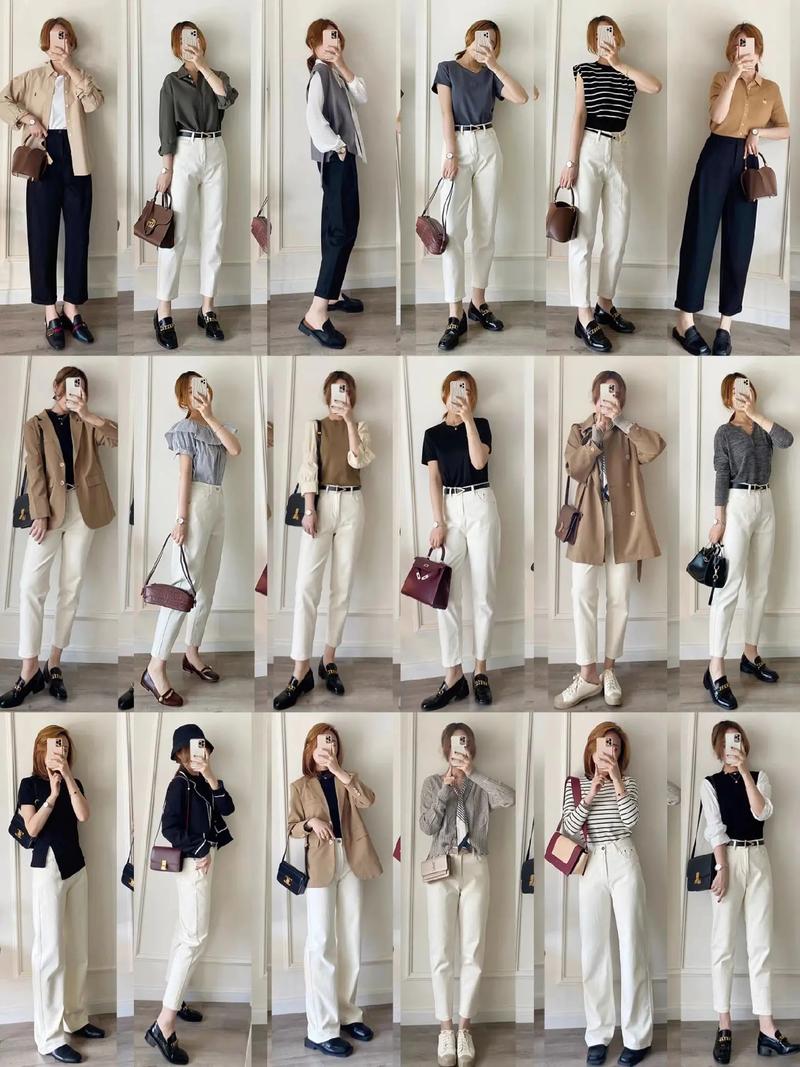 秋季白裤子怎么搭配衣服
