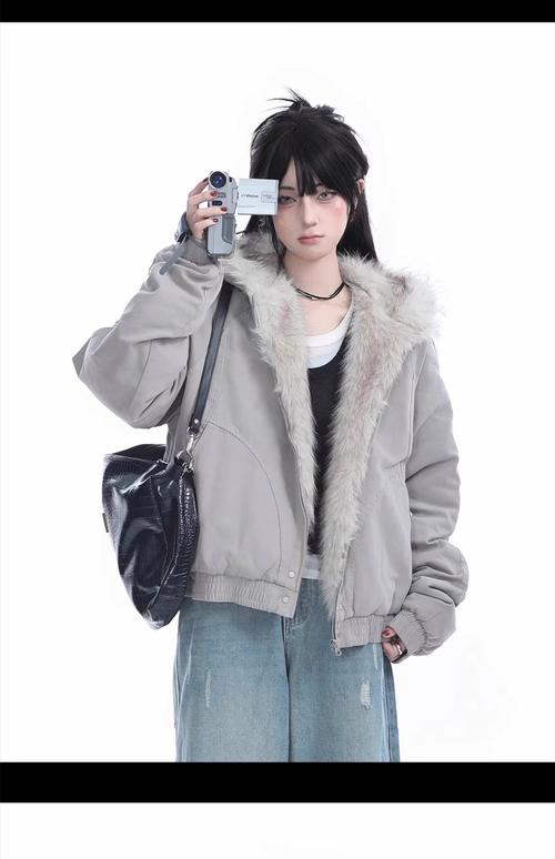 棉外套怎么搭配图片女