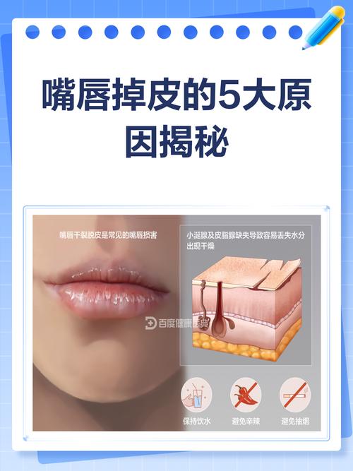 嘴唇掉皮是什么原因