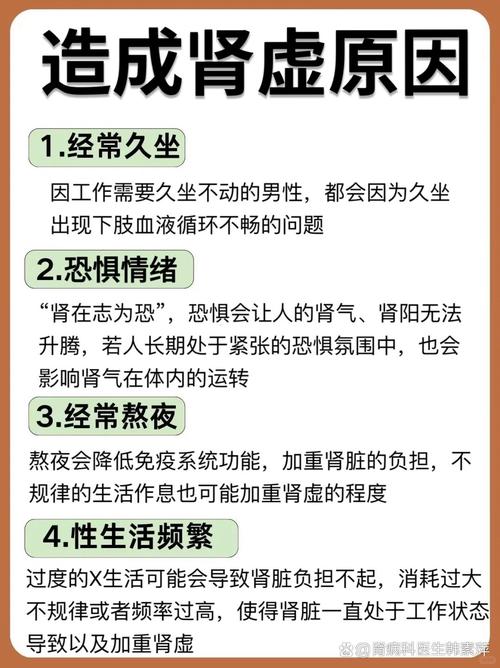 肾虚会有什么后果
