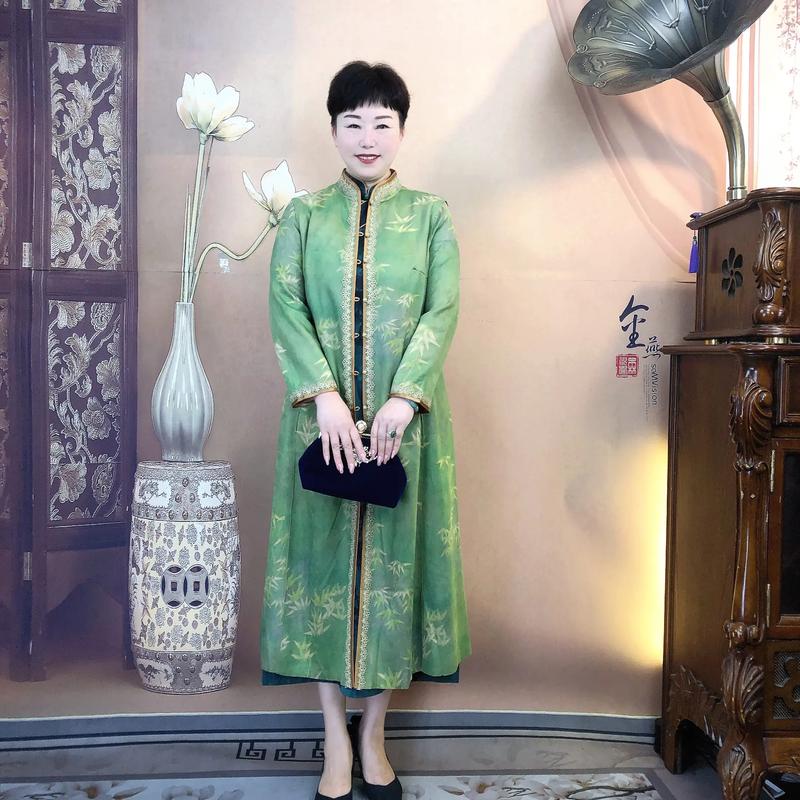 大的长衫衣服怎么搭配