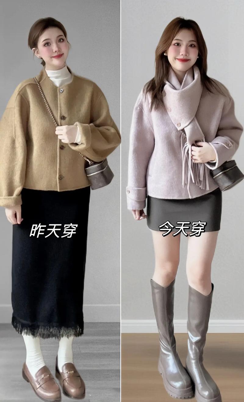 胖妹妹秋冬装怎么搭配技巧