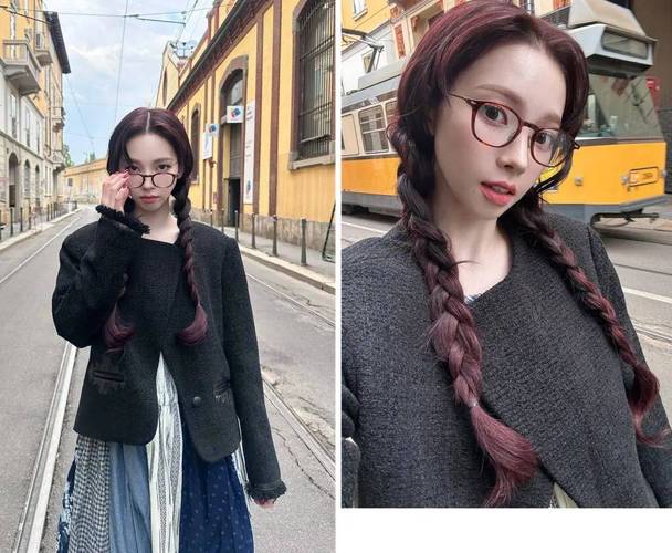 长头发冬天怎么搭配