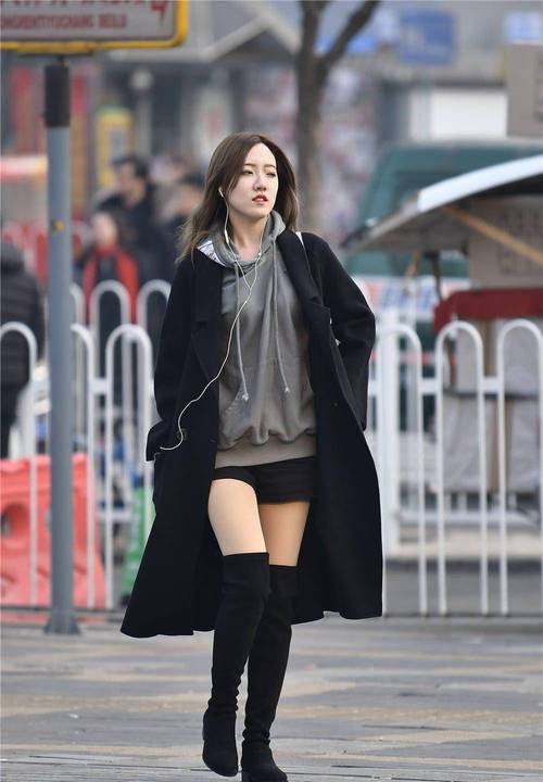 冬天穿长筒靴怎么搭配图片
