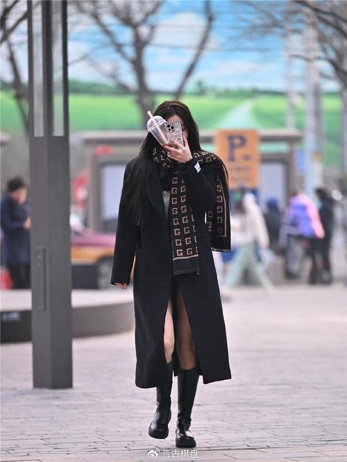 冬天穿长筒靴怎么搭配图片