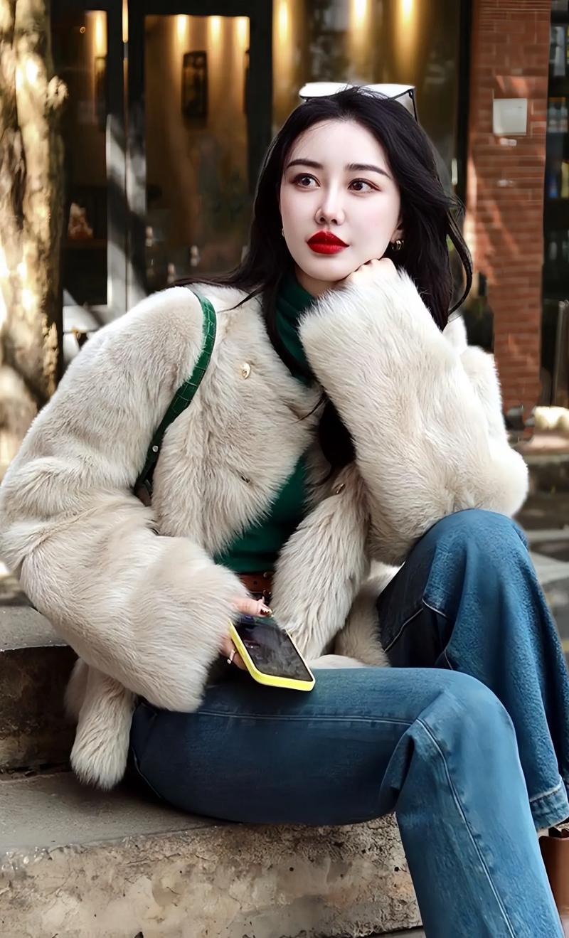 女生皮毛大衣怎么搭配