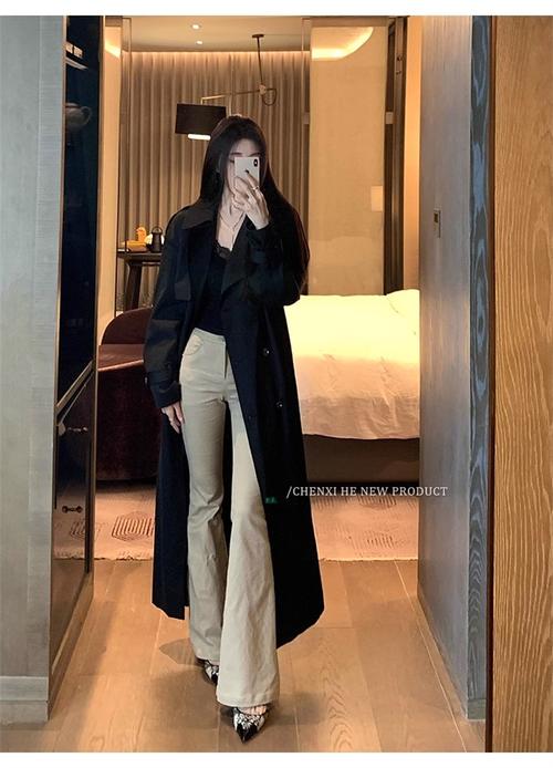 廓形大衣怎么搭配图片