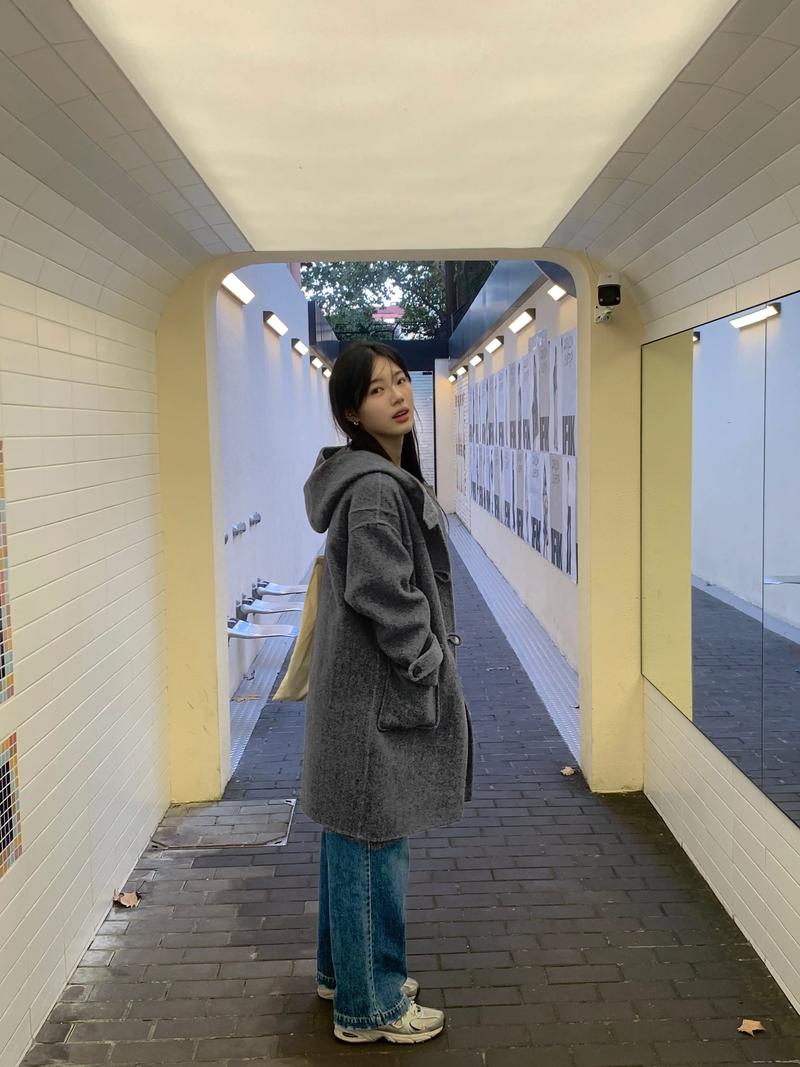 廓形大衣怎么搭配图片