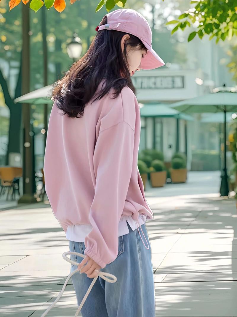 卫衣怎么搭配图片女春