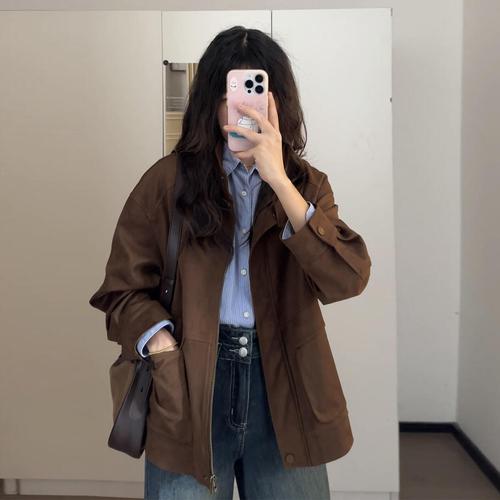 冬季外套夹克怎么搭配衣服好看