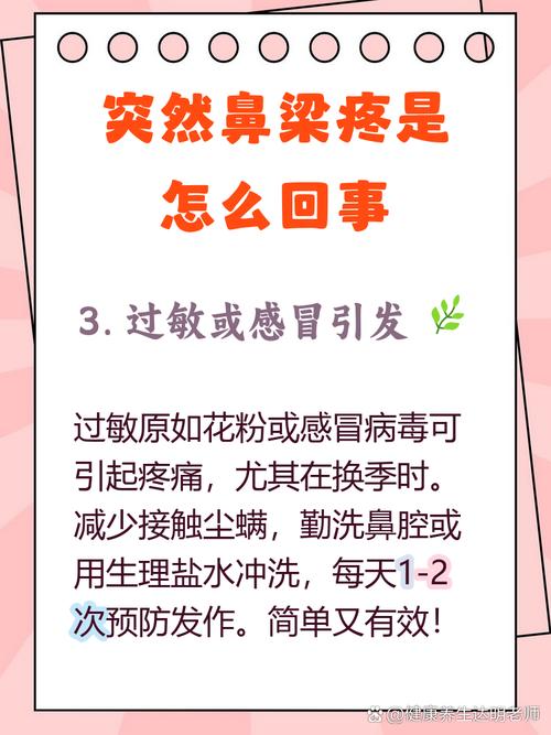 鼻梁疼痛是什么原因