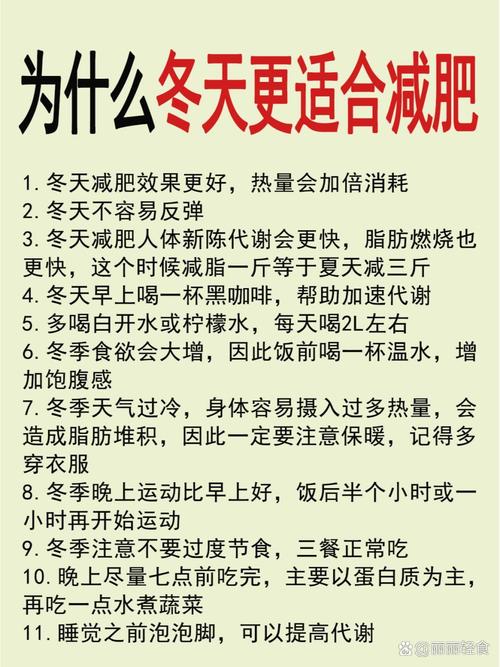 冬天为什么不容易减肥