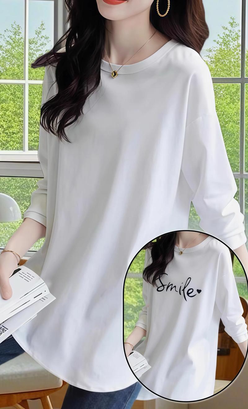 白色长袖衣服怎么搭配