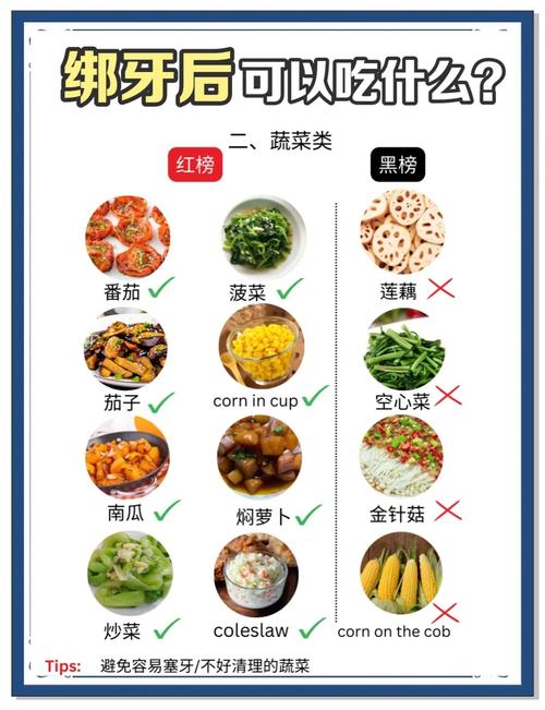 牙齿矫正不能吃什么