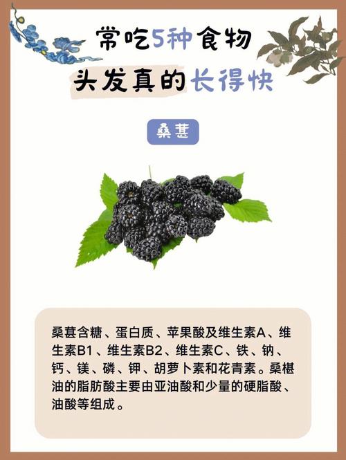 吃什么可以长头发快