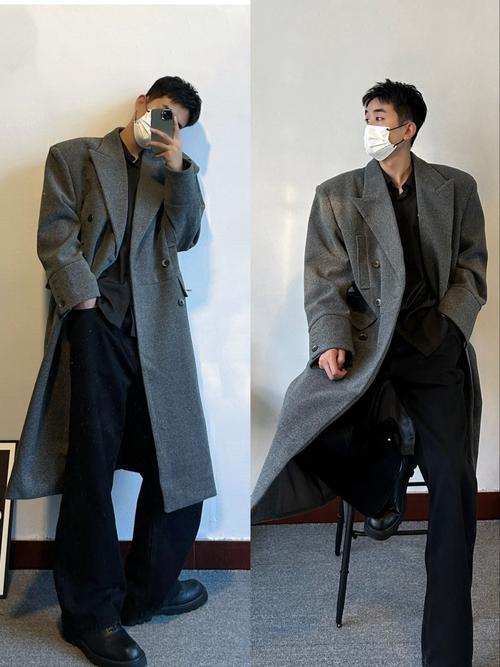 男人穿女人过膝风衣怎么搭配衣服图片