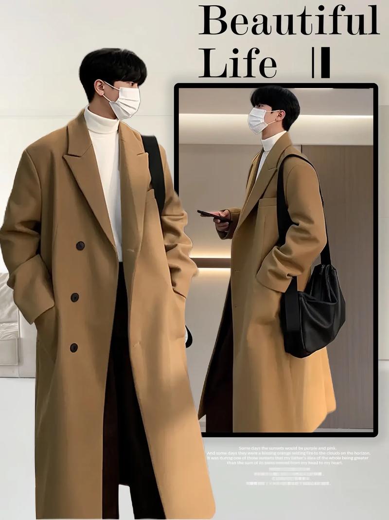 男人穿女人过膝风衣怎么搭配衣服