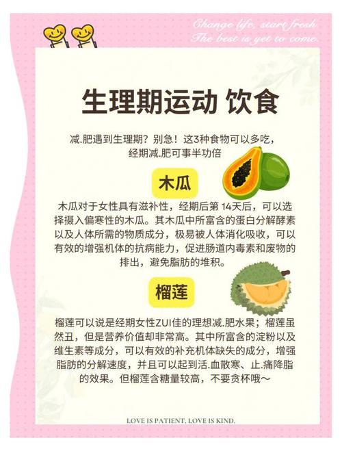 经期可以吃什么减肥