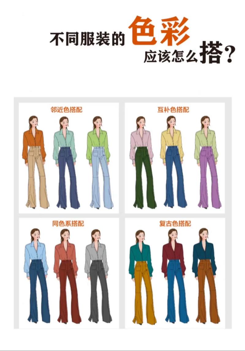 卖衣服颜色怎么搭配