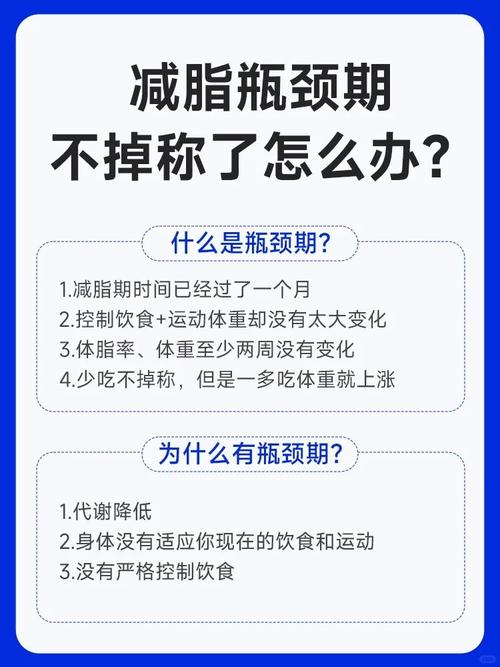 什么时候是减肥瓶颈期