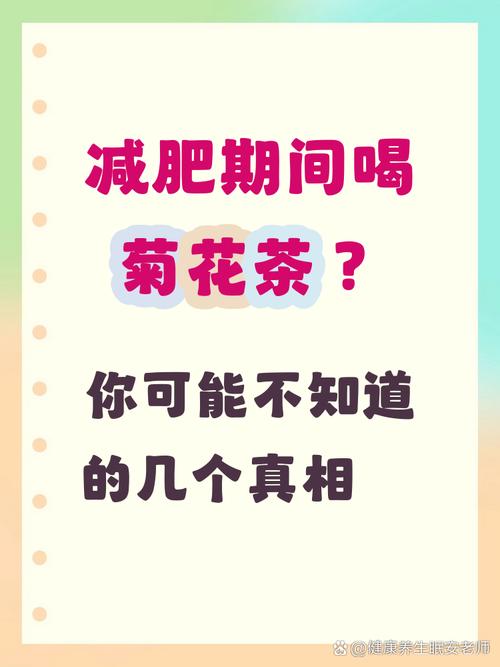 菊花茶配什么能减肥吗