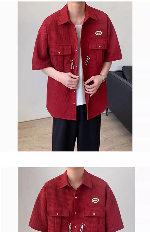 红小格子男衬衫怎么搭配什么裤子好看吗