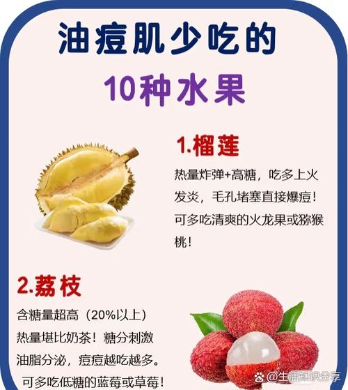 上火长痘吃什么水果