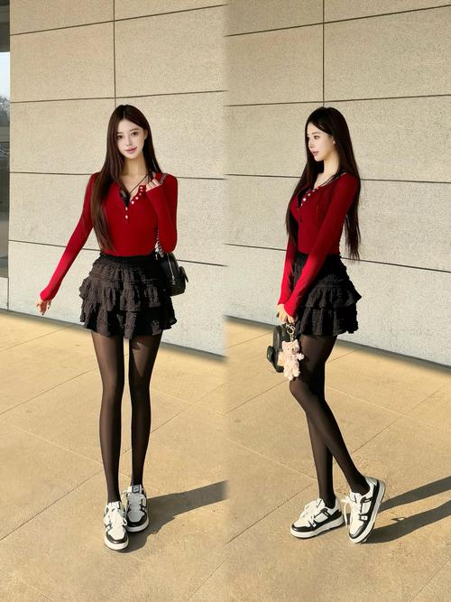 黑皮肤红衣服怎么搭配图片欣赏