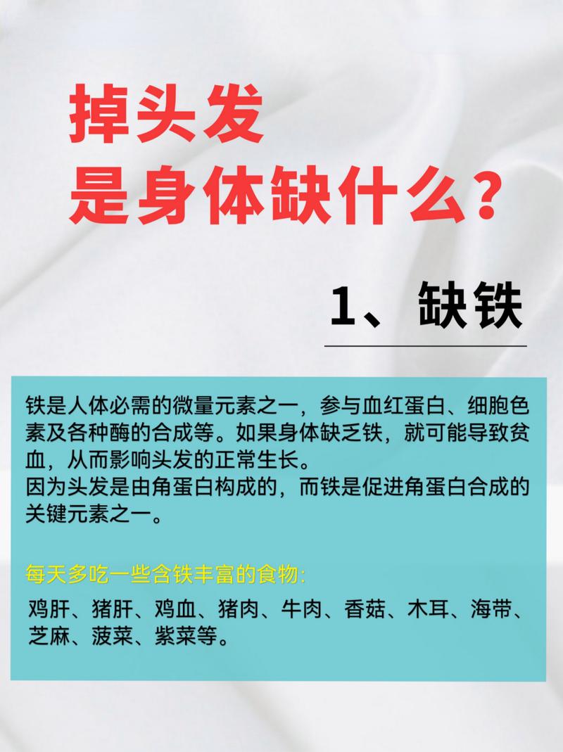 掉发缺什么营养