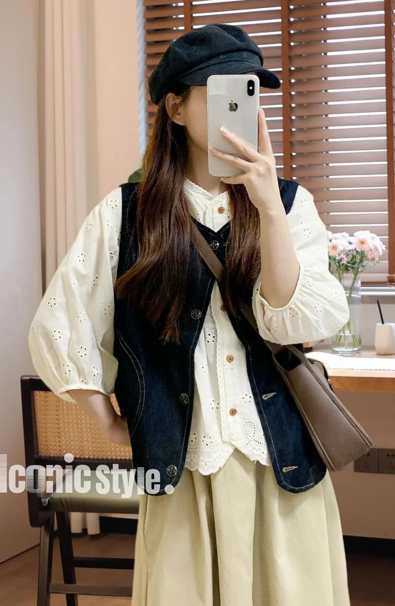韩版白帽子怎么搭配衣服好看图片