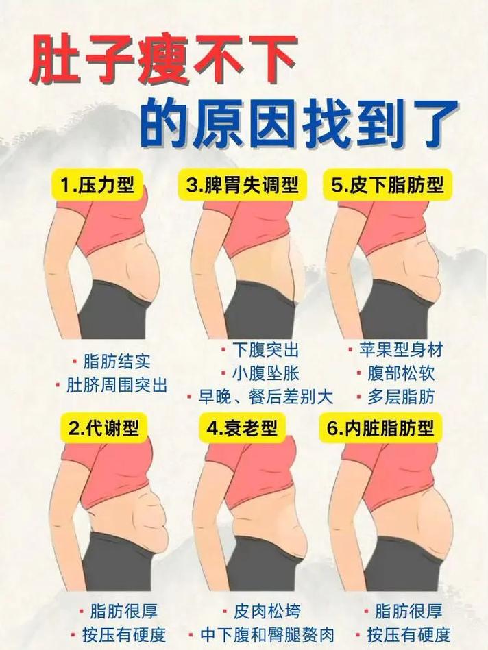为什么肚子减不下去