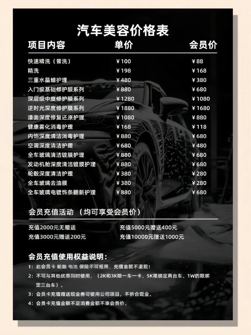 美容店有什么项目