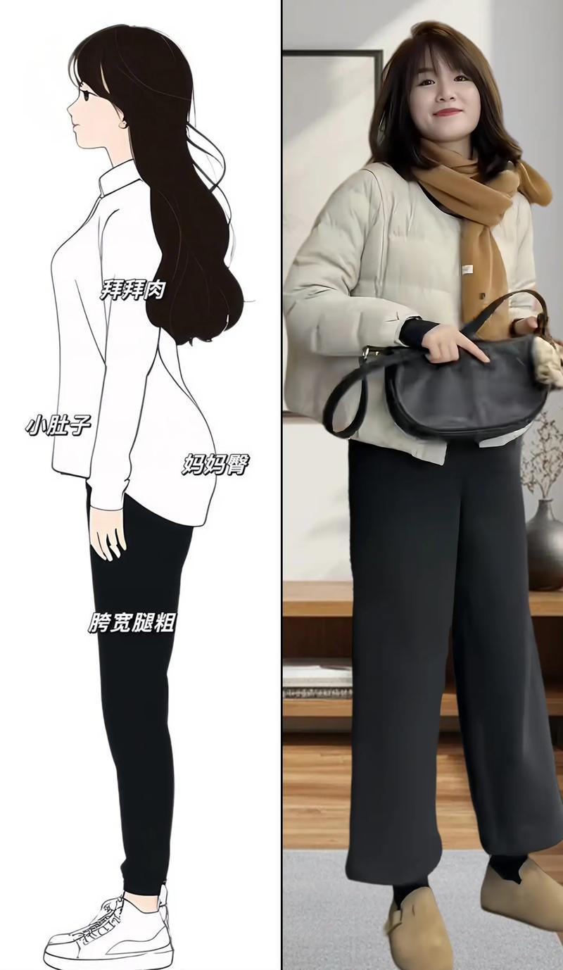 冬季运动棉袄怎么搭配衣服好看图片大全