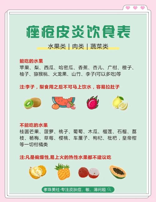 长痘痘吃什么食物好