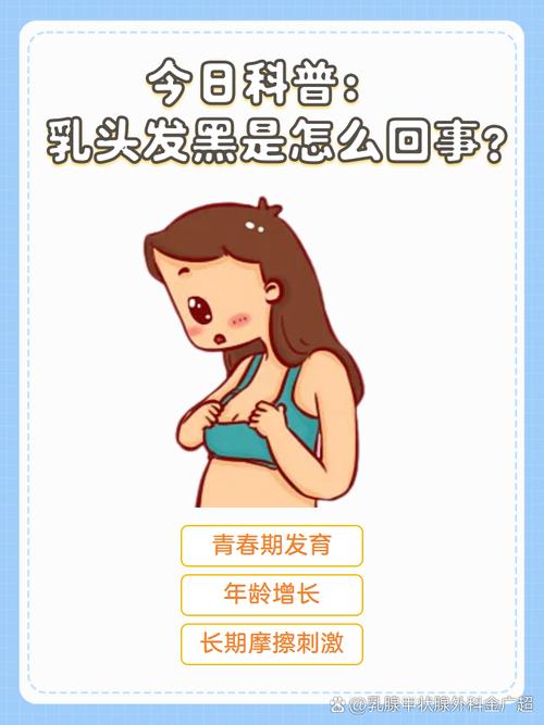 为什么乳头会发黑